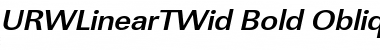 Download URWLinearTWid Font