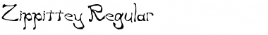 Download Zippittey Regular Font Title Preview