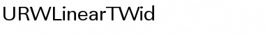 Download URWLinearTWid Font