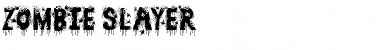 Download Zombie Slayer Regular Font
