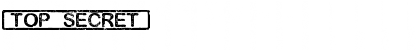 Download [TOP_SECRET] Regular Font Title Preview