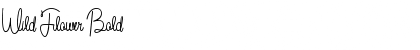 Download Wild Flower Bold Font Title Preview