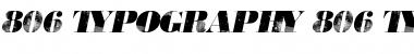 Download 806 Typography Regular Font