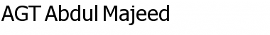 Download AGT Abdul Majeed Regular Font Title Preview