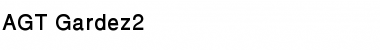 Download AGT Gardez2 Regular Font Title Preview
