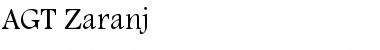 Download AGT Zaranj Regular Font Title Preview