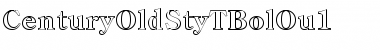 Download CenturyOldStyTBolOu1 Regular Font Title Preview