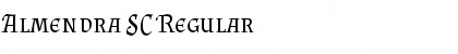 Download Almendra SC Regular Font Title Preview