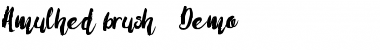 Download Amulhed Demo Regular Font Title Preview
