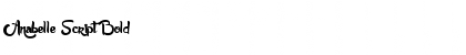Download Anabelle Script Bold Font Title Preview