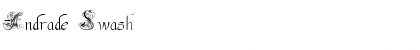Download Andrade Swash Font Title Preview
