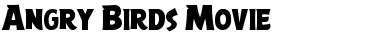 Download Angry Birds Movie Regular Font Title Preview