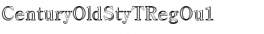 Download CenturyOldStyTRegOu1 Regular Font Title Preview