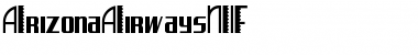 Download Arizona Airways NF Regular Font Title Preview