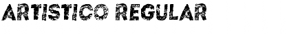 Download Artistico Regular Font Title Preview