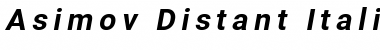 Download Asimov DistIt Font Title Preview