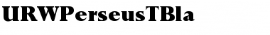 Download URWPerseusTBla Regular Font