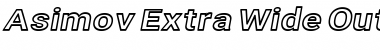 Download Asimov XWidOuIt Font Title Preview