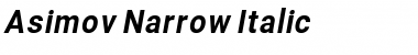 Download Asimov NarIt Font Title Preview