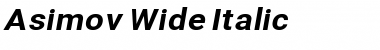 Download Asimov WidIt Font Title Preview