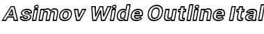 Download Asimov WidOuIt Font Title Preview