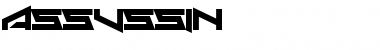 Download Assvssin Regular Font Title Preview