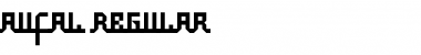 Download Aufal Regular Font Title Preview