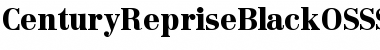 Download CenturyRepriseBlackOSSSK Regular Font Title Preview