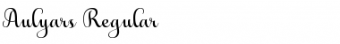 Download Aulyars Regular Font Title Preview