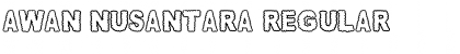 Download AWAN NUSANTARA Regular Font Title Preview