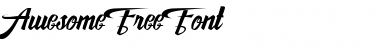 Download Awesome Free Font Awesome Free Font Font Title Preview