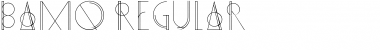 Download Bamq Regular Font Title Preview