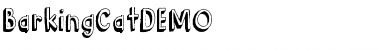 Download Barking Cat DEMO Regular Font Title Preview