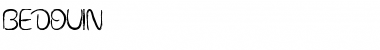 Download BEDOUIN Regular Font Title Preview