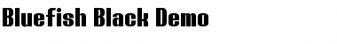 Download Bluefish Black Demo Regular Font Title Preview