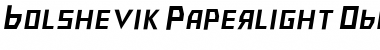 Download Bolshevik PLObl Font Title Preview