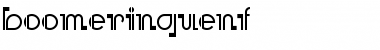 Download Boomer Ingue NF Regular Font Title Preview