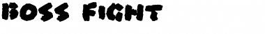 Download Boss Fight Regular Font Title Preview