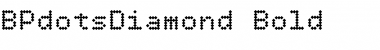 Download BPdotsDiamond Bold Font Title Preview