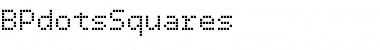 Download BPdotsSquares Regular Font Title Preview