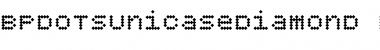 Download BPdotsUnicaseDiamond Bold Font Title Preview