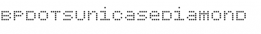 Download BPdotsUnicaseDiamond Regular Font Title Preview