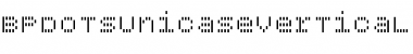 Download BPdotsUnicaseVertical Bold Font Title Preview