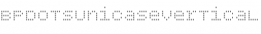 Download BPdotsUnicaseVertical Regular Font Title Preview