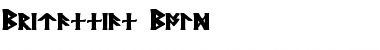 Download Britannian Bold Font Title Preview