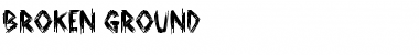 Download Broken Ground Regular Font Title Preview