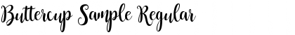 Download Buttercup Sample Regular Font Title Preview