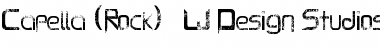 Download Capella (Rock) - LJ Design Studios Bold Font Title Preview