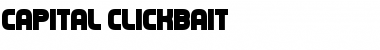 Download Capital Clickbait Regular Font Title Preview