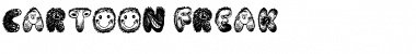 Download Cartoon Freak Regular Font Title Preview
